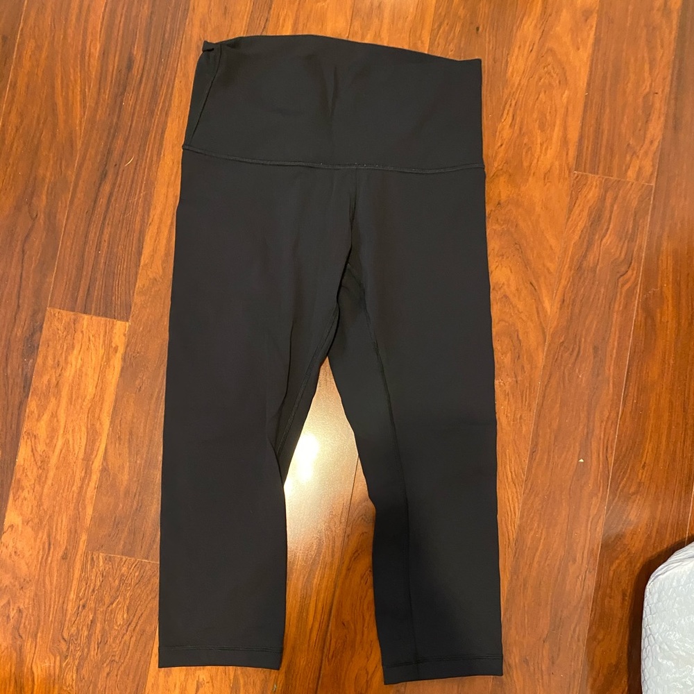 Cropped SoulCycle lululemon leggings